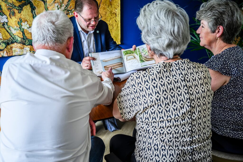 Kennismakingsgesprek om alle mogelijkheden te bespreken